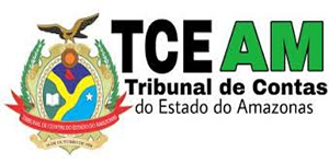 brasão e texto tce am tribunal de contas do estado do amazonas